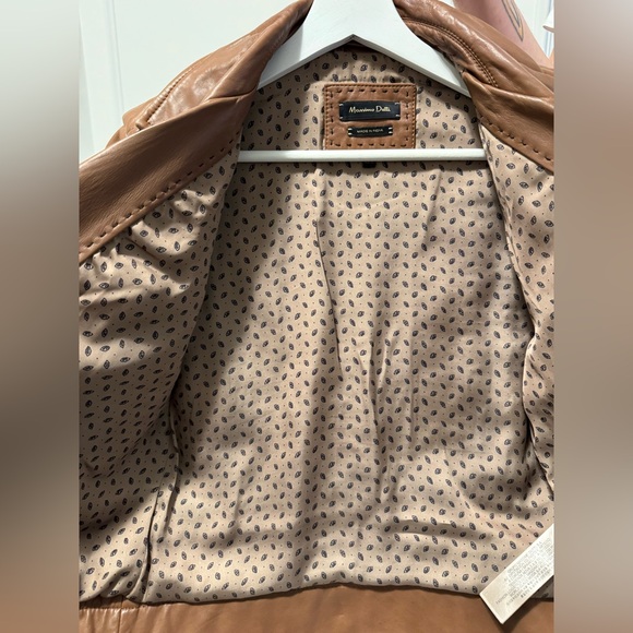 Massimo Dutti leather jacket - Picture 4 of 5